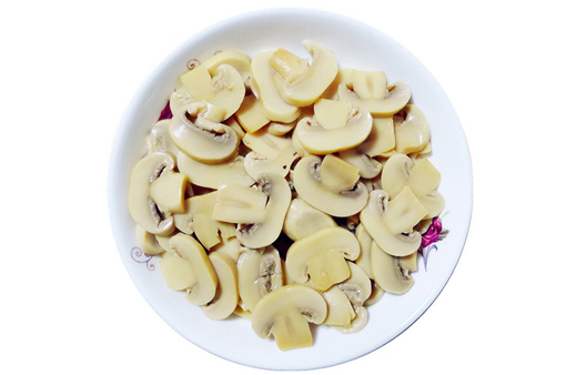 Mushroom Pieces and Stems in Glass Jar